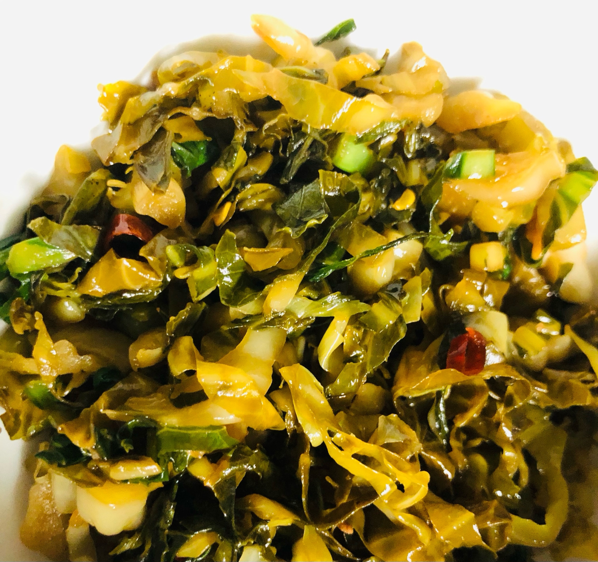 キャベツの外葉で♪ザーサイ風キャベツ