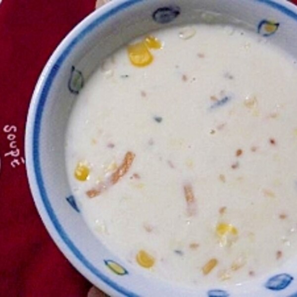 お茶漬けの素で簡単 コーンスープ レシピ 作り方 By つぬきち 楽天レシピ お茶漬けの素で簡単 コーンスープ レシピ 作り方 By つぬきち 楽天レシピ