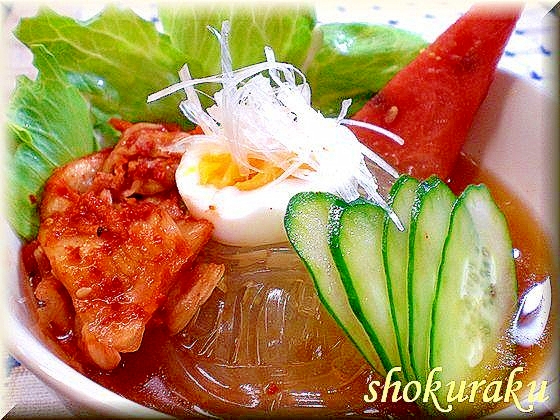 【寒天冷麺】 ダイエットレシピ！