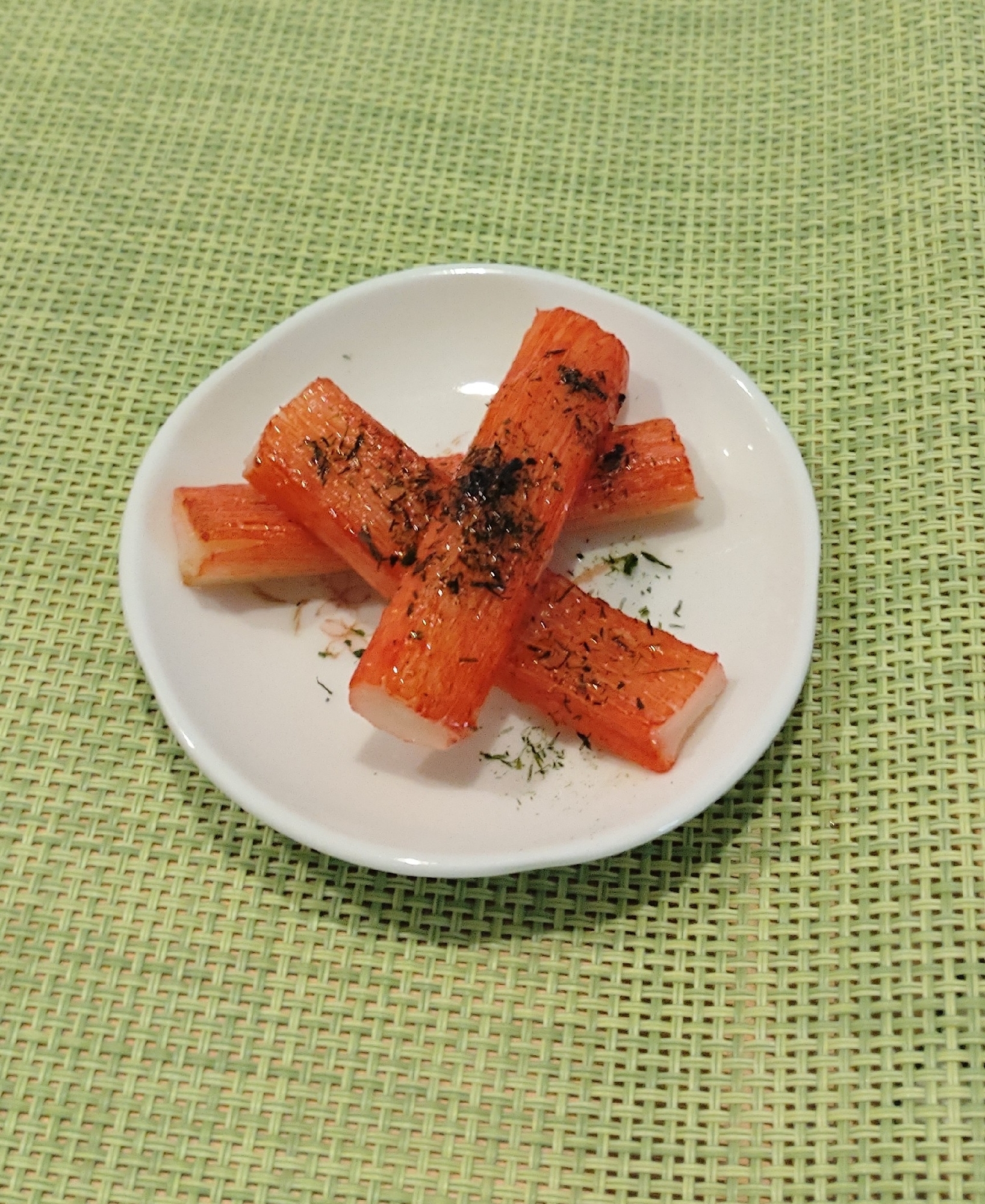 カニカマ海苔バター焼き