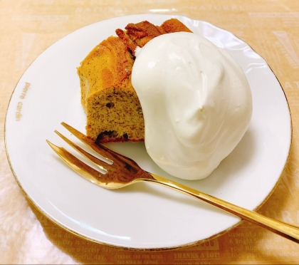 炊飯器♡シナモン胡桃レーズン米粉えごまパンケーキ