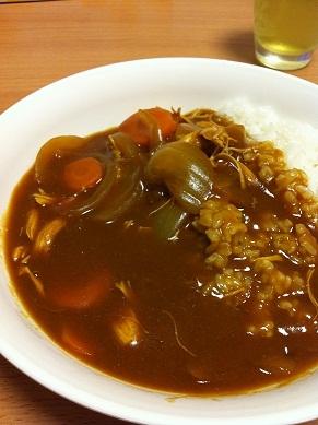 定番ごはん、ササミカレー