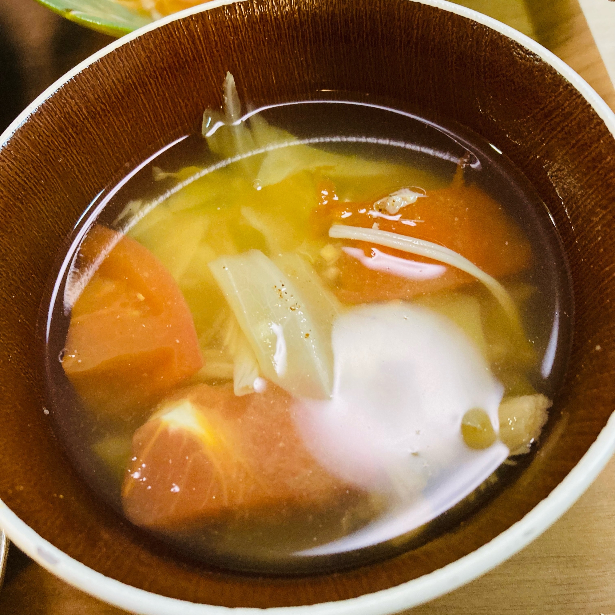 キャベツとトマトの味噌煮♡