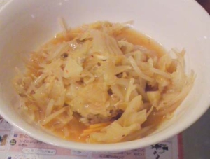 具沢山♪キムチの食べるスープ