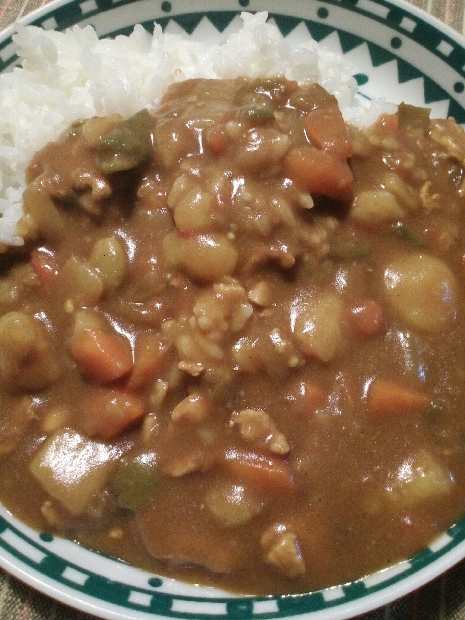 肉野菜豆カレー