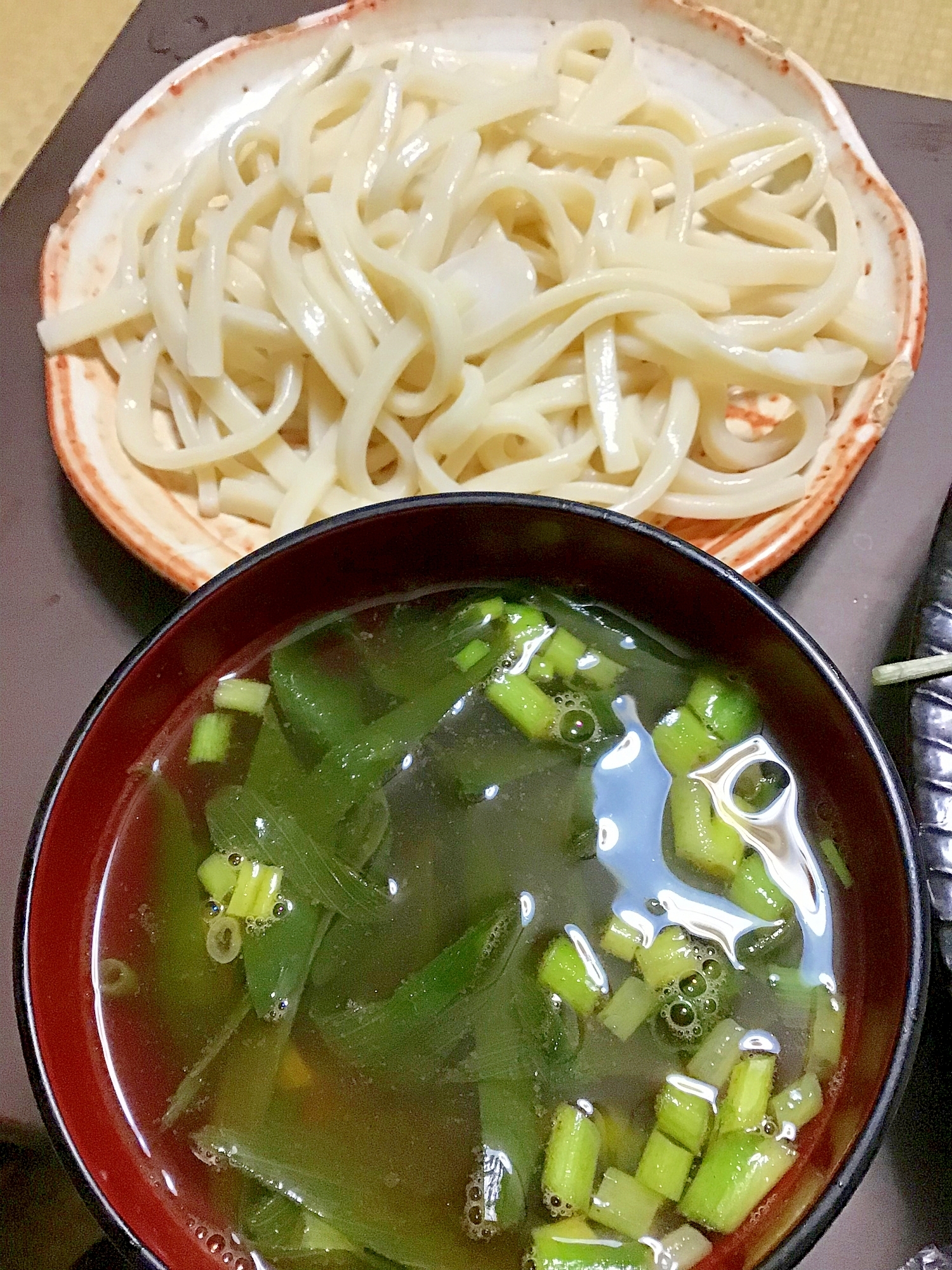 肉汁吉田うどん。