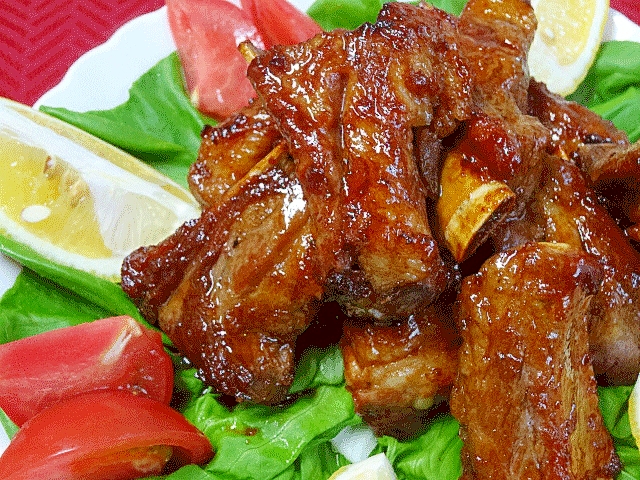 焦がさない焼き方♪ BBQ風「スペアリブ」