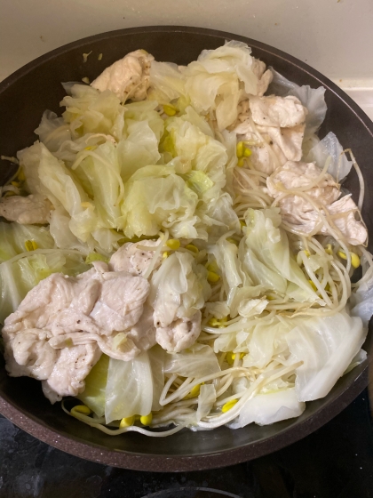 ヘルシー 簡単 鷄むね肉の常夜鍋風 レシピ 作り方 By はぁぽじ 楽天レシピ