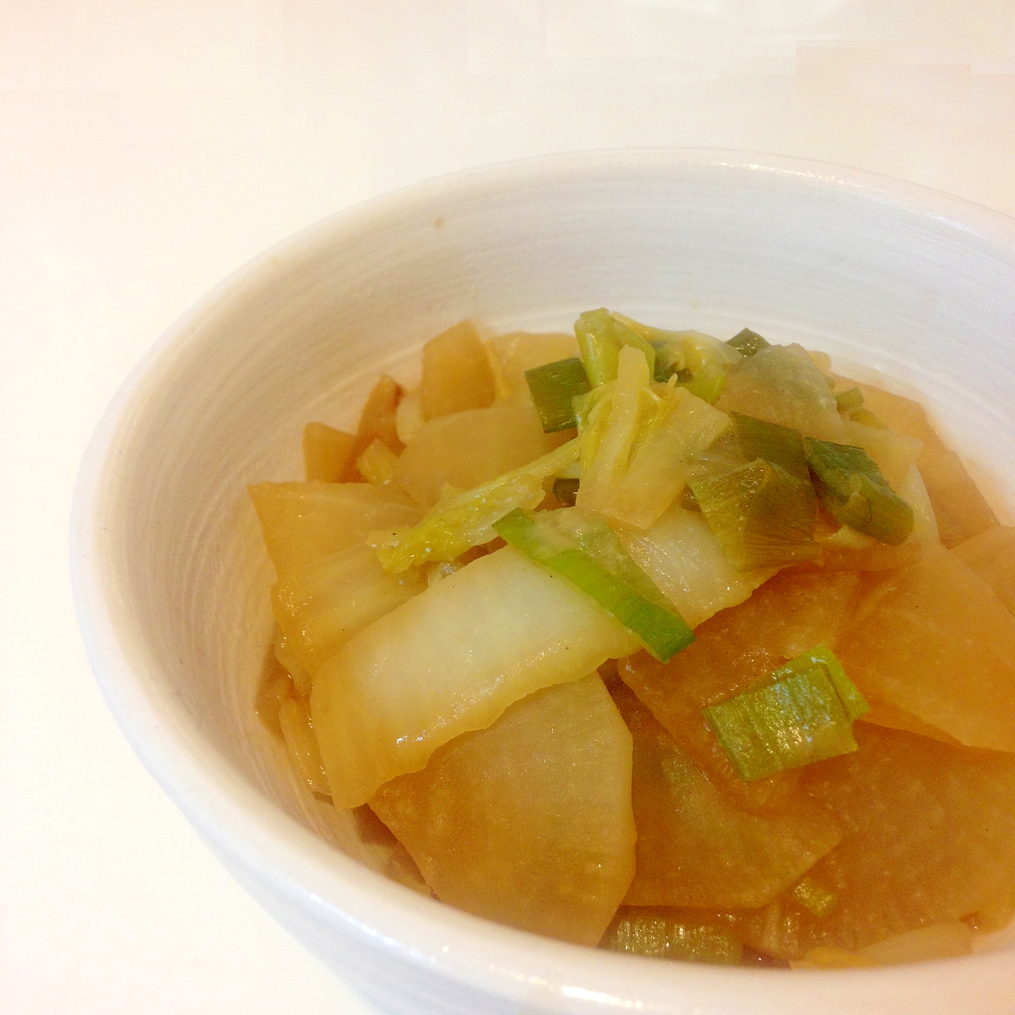 ♡冬野菜　白菜×大根×白ネギ　味噌煮込み♡