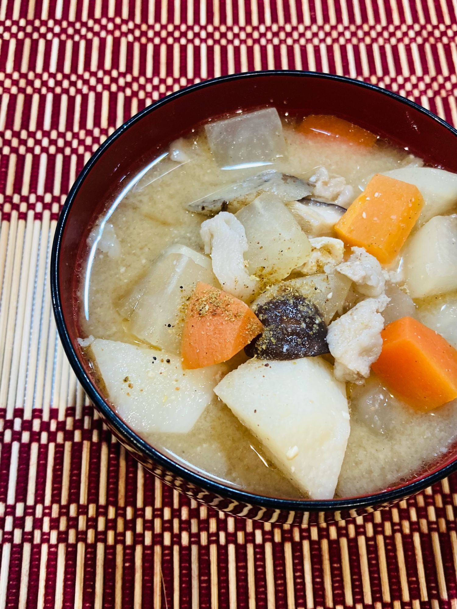 ♦️普通の豚汁☆