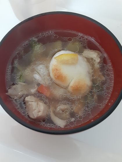お出汁が美味しいお雑煮♪簡単!!
