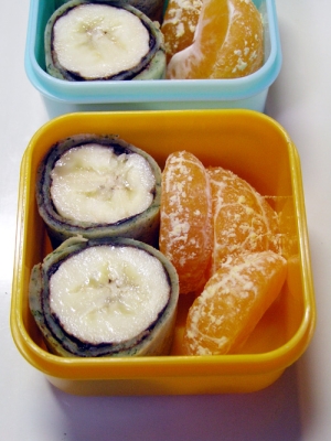 大根葉チョコバナナクレープ お弁当デザート レシピ 作り方 By Minori Rio 楽天レシピ 大根葉チョコバナナクレープ お弁当デザート レシピ 作り方 By Minori Rio 楽天レシピ