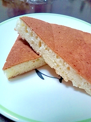 チーズ入りホットケーキ