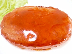 韓国風★ピリ辛ソースのハンバーグ