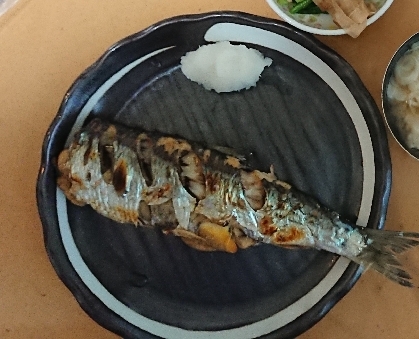 にしんの塩焼き