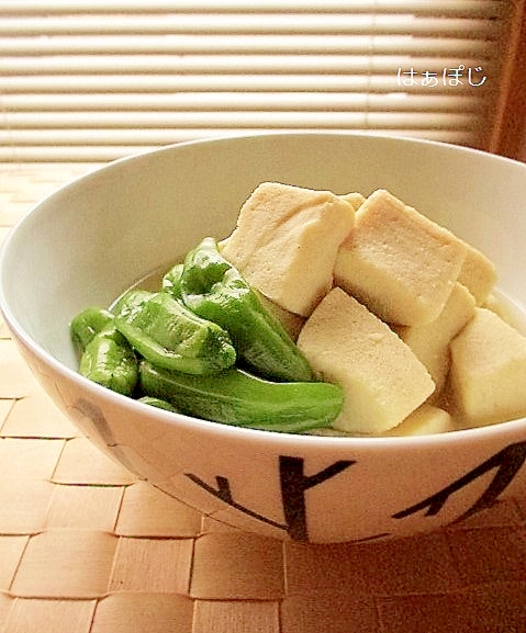 高野豆腐のコンソメ煮