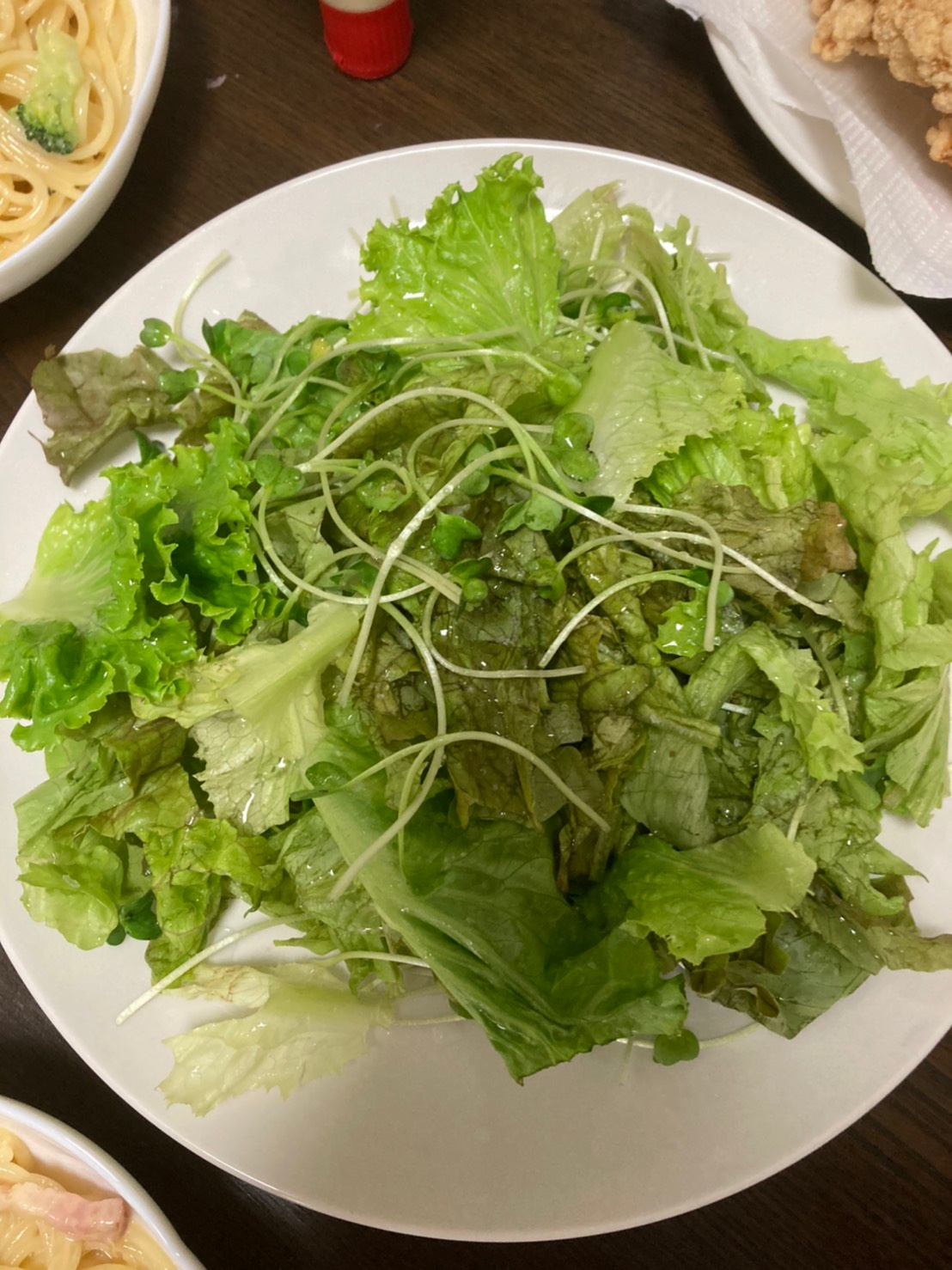 緑のサラダ