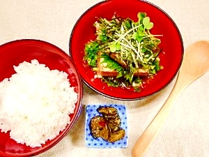 冷や奴又は☆冷や奴丼