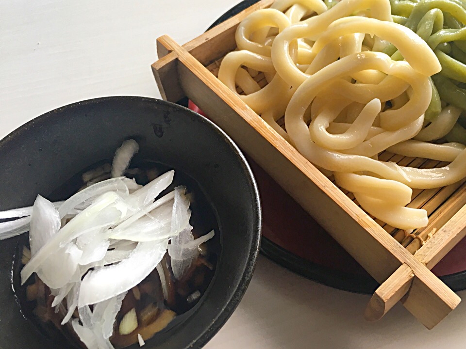 ２つの食感♪玉ねぎ麺つゆ