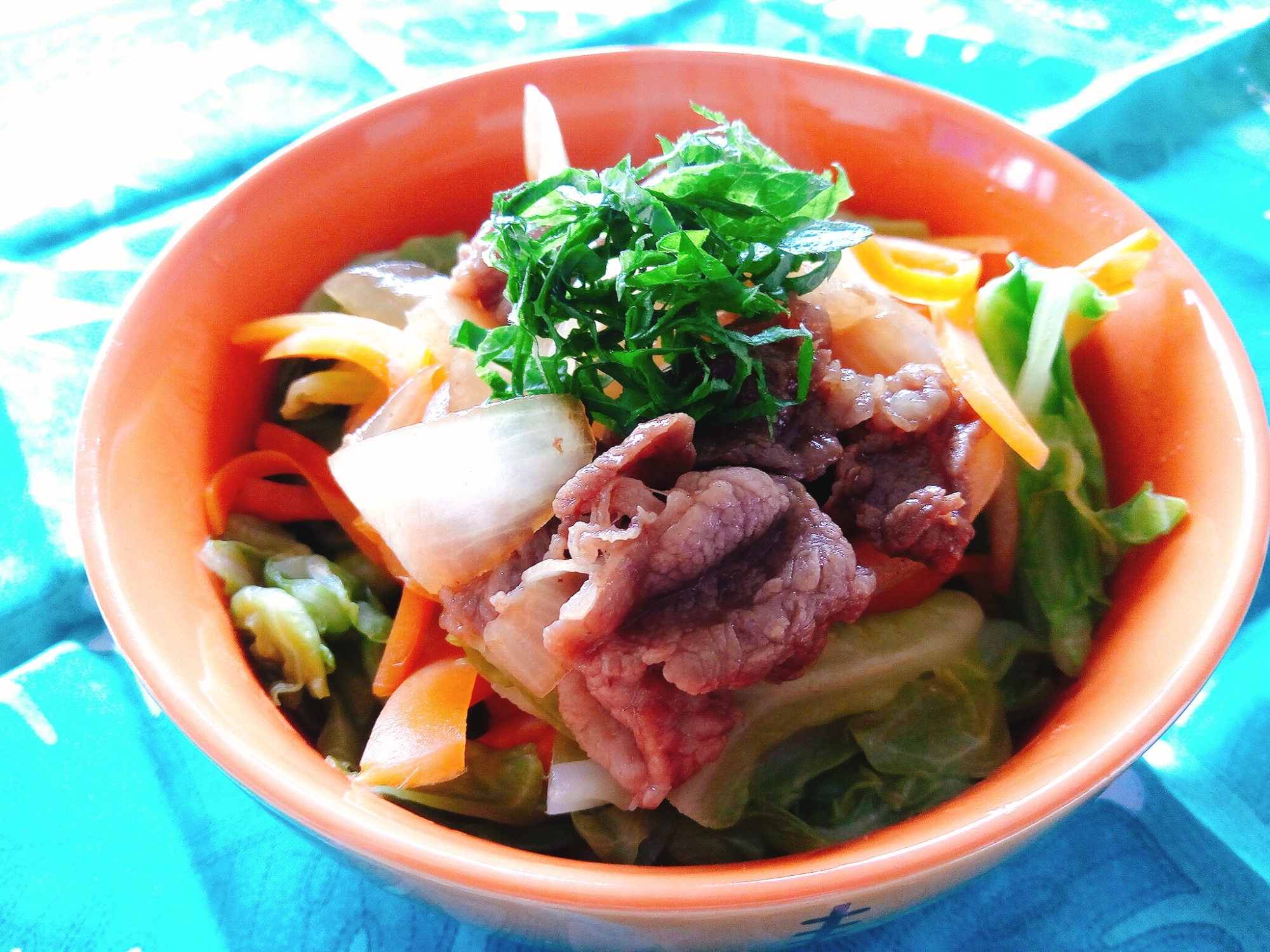 簡単！ヘルシー！ボリューム満点牛丼！