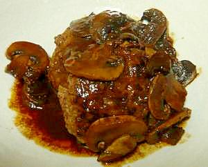 手作りハンバーグ マッシュルームソースがけ レシピ 作り方 By まるっとまる 楽天レシピ