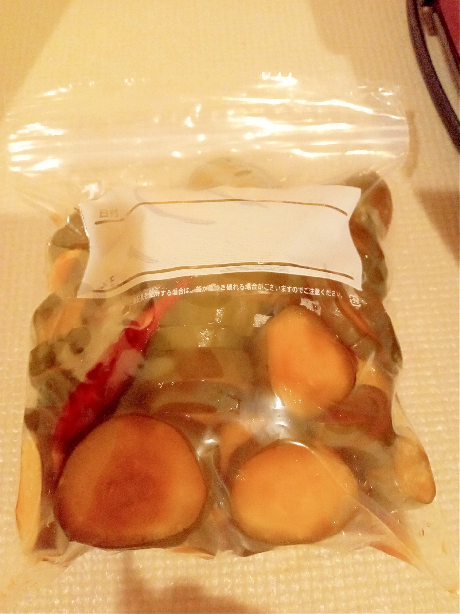 自家製きゅうりの醤油漬け