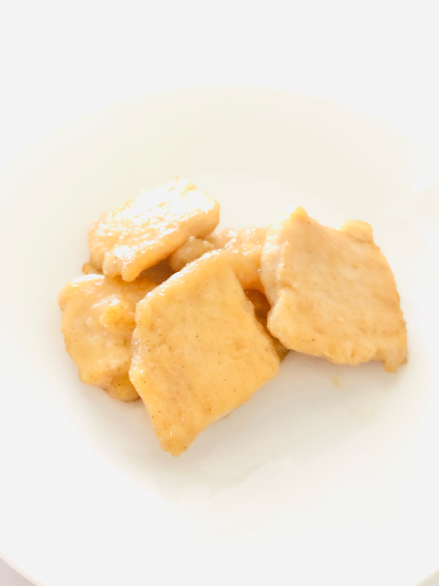 胸肉バター醤油炒め