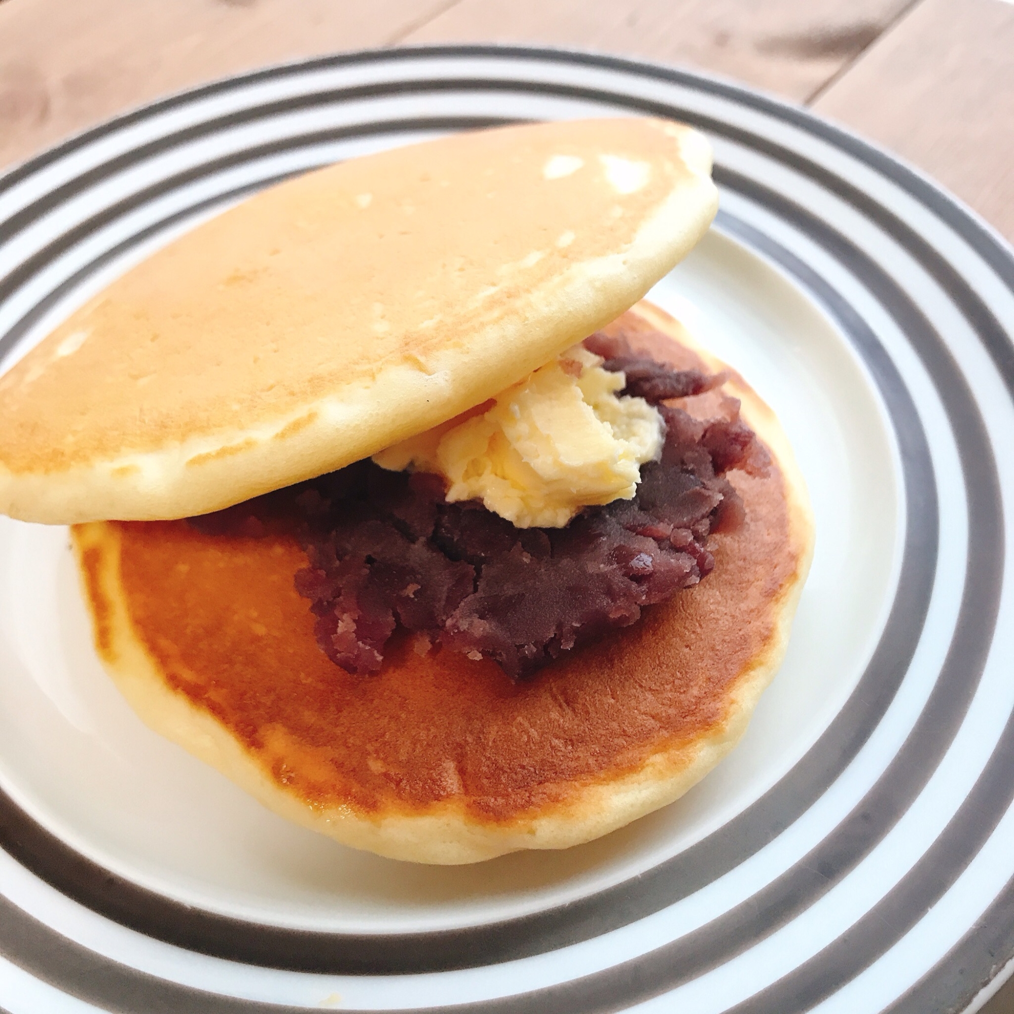 どら焼き風パンケーキ