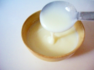 片栗粉で杏仁豆腐な くず湯 レシピ 作り方 By ドキンちゃん0298 楽天レシピ