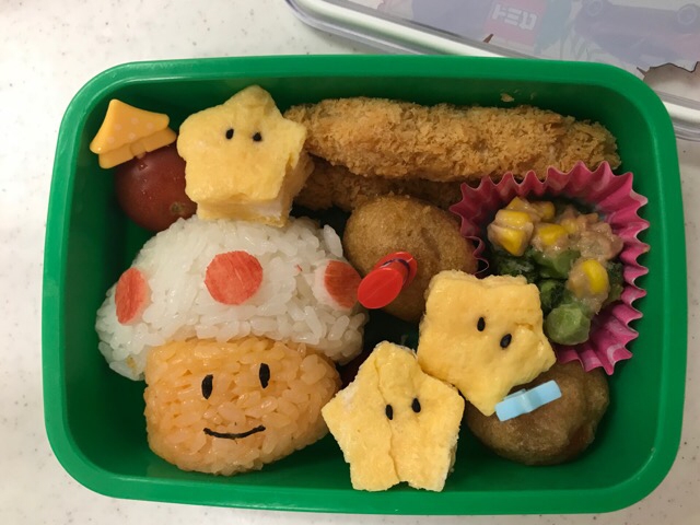 簡単キャラ弁キノピコ