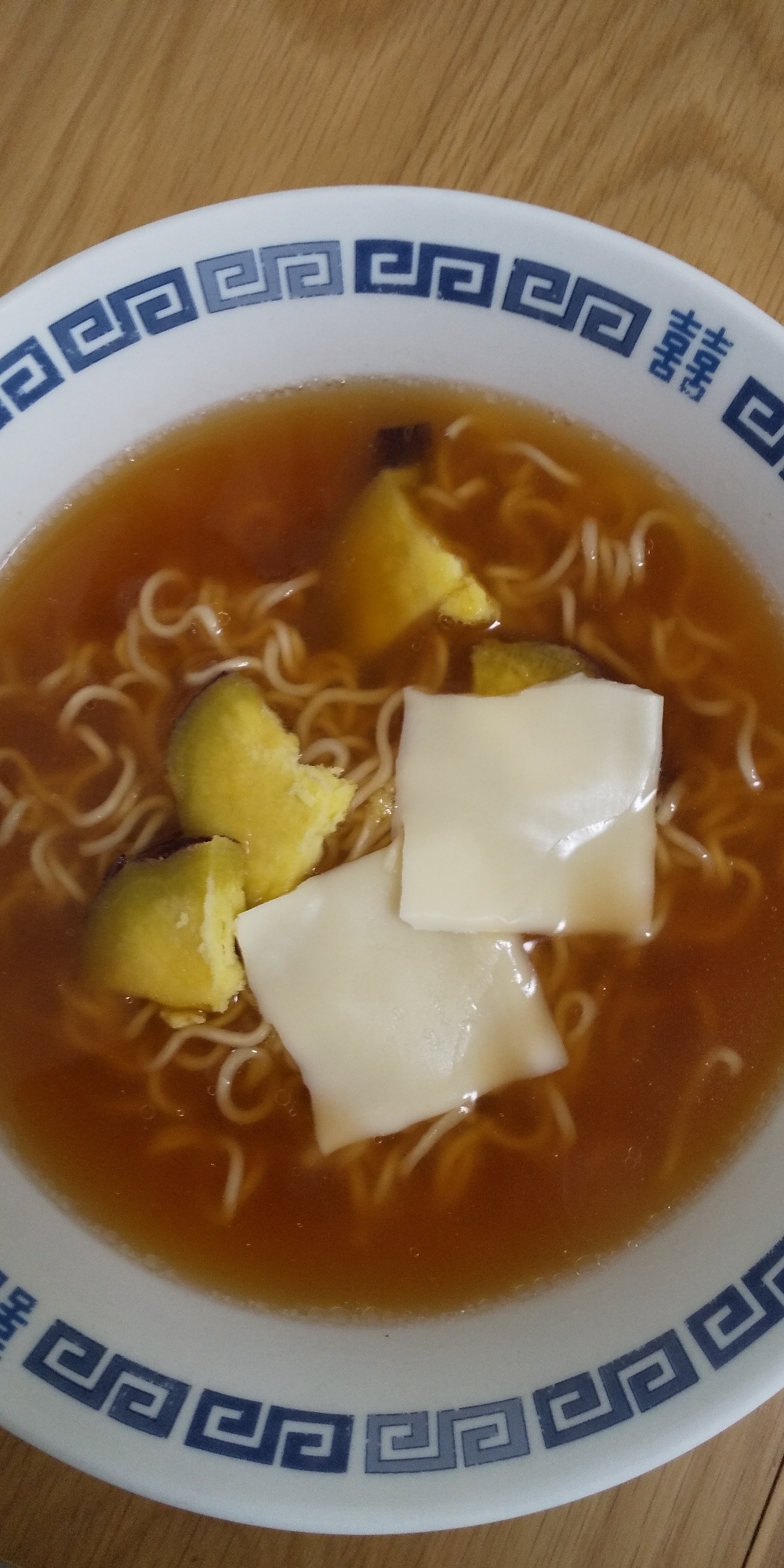 さつまいもチーズラーメン