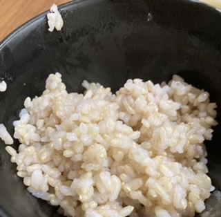 玄米のわかめご飯