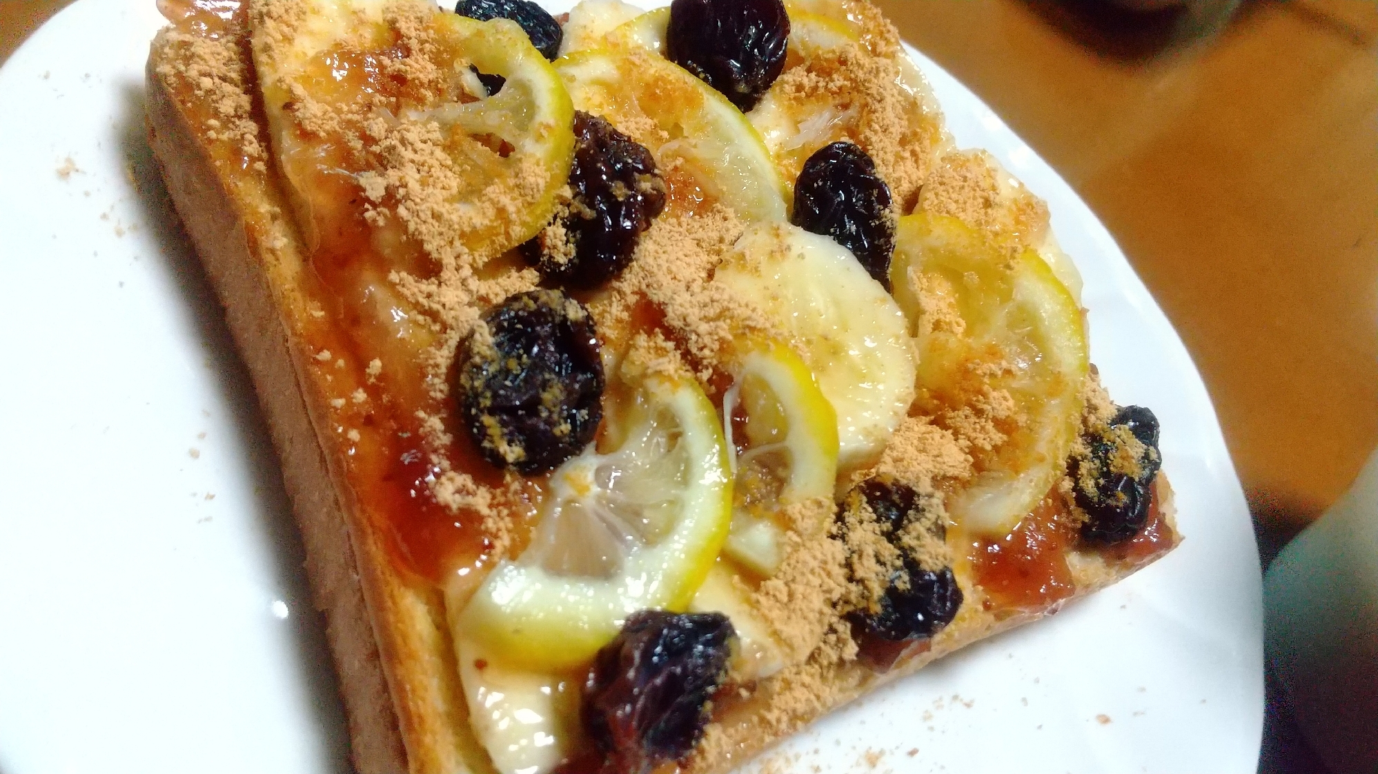 レモンで爽やか!フルーツオープンサンド(2)