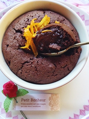 20分で出来る☆とっておきのフォンダンショコラ