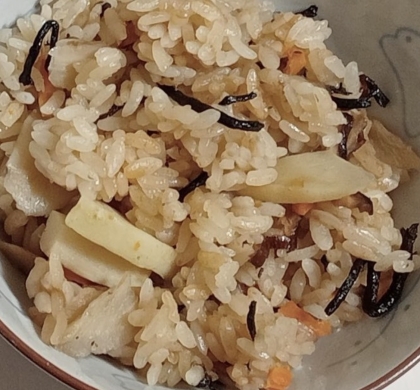 たけのこ☆タケノコおこわ☆炊飯器で簡単に
