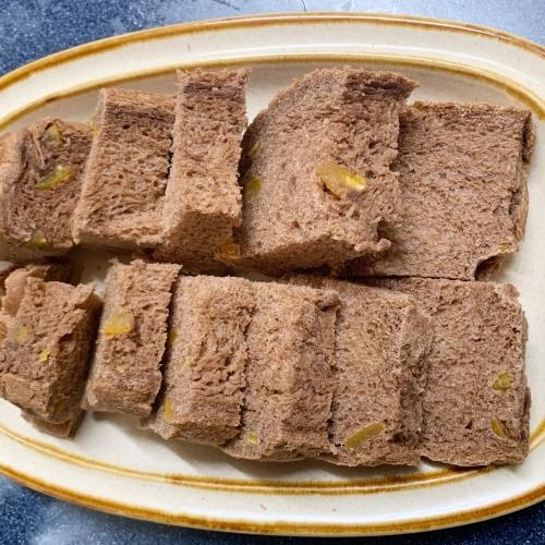 ホームベーカリーにおまかせ｜オレンジココアパン♪