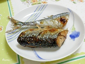 クレイジーソルトで焼き秋刀魚 レシピ 作り方 By Momo 楽天レシピ
