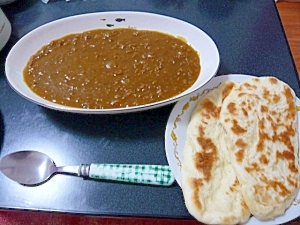 ひき肉たっぷりキーマカレー