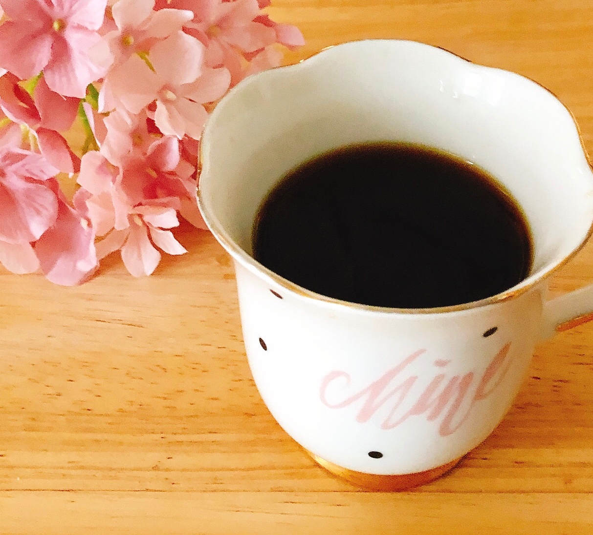 あんこときな粉コーヒー✧˖°