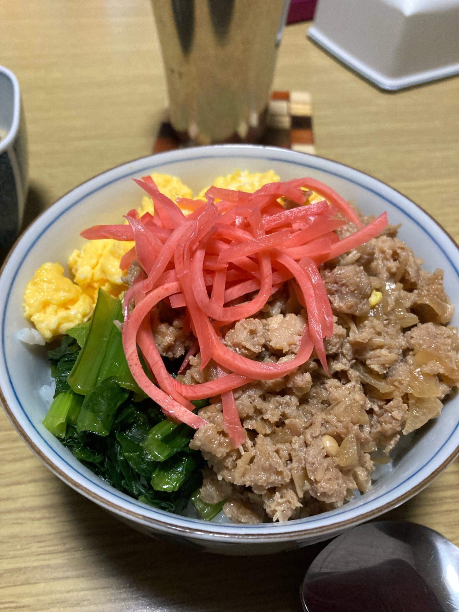 かさまし三食丼♫