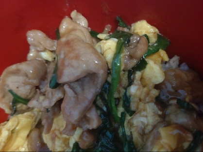【15分で簡単！】あんかけ豚にら玉丼