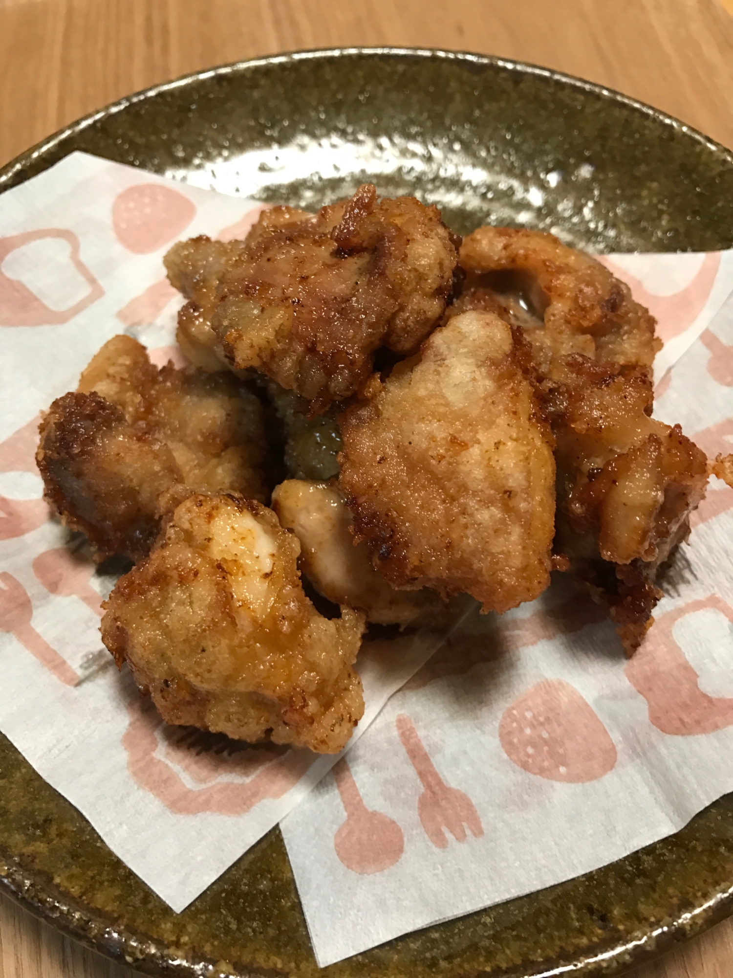 柚子にんにく風味の唐揚げ