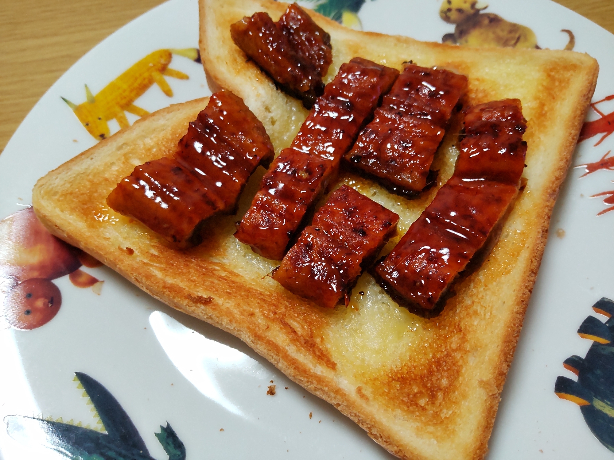 うなぎパン。うなぎトースト。鰻の蒲焼きアレンジ。
