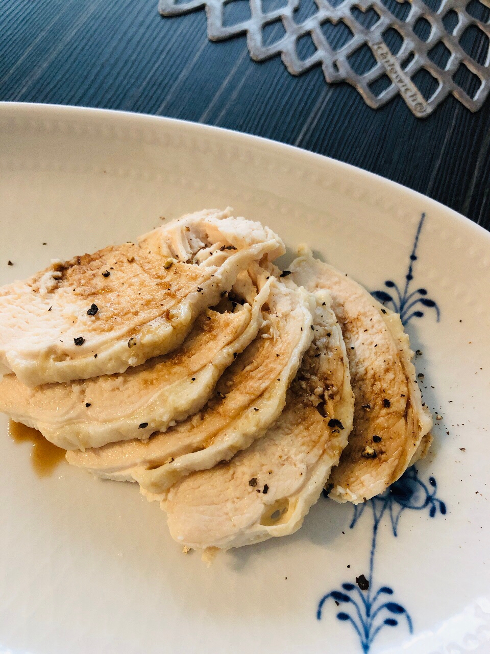 茹で鶏のハニーバルサミコ酢