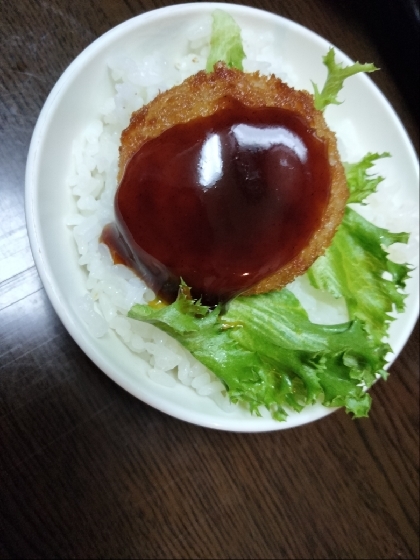 ソースカツ丼✧˖°