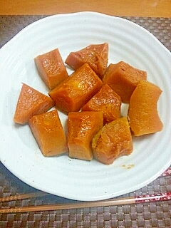 エコ料理☆圧力鍋でかぼちゃの煮物