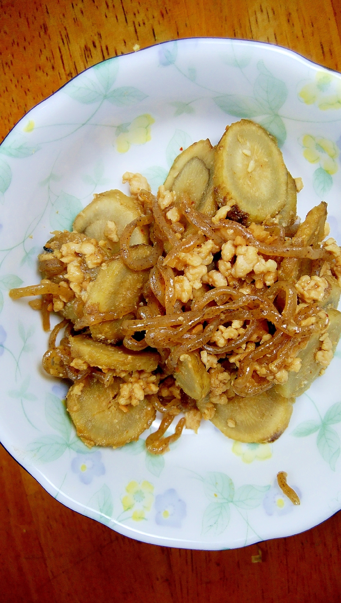 ご飯がすすむ！ごぼうの肉味噌煮