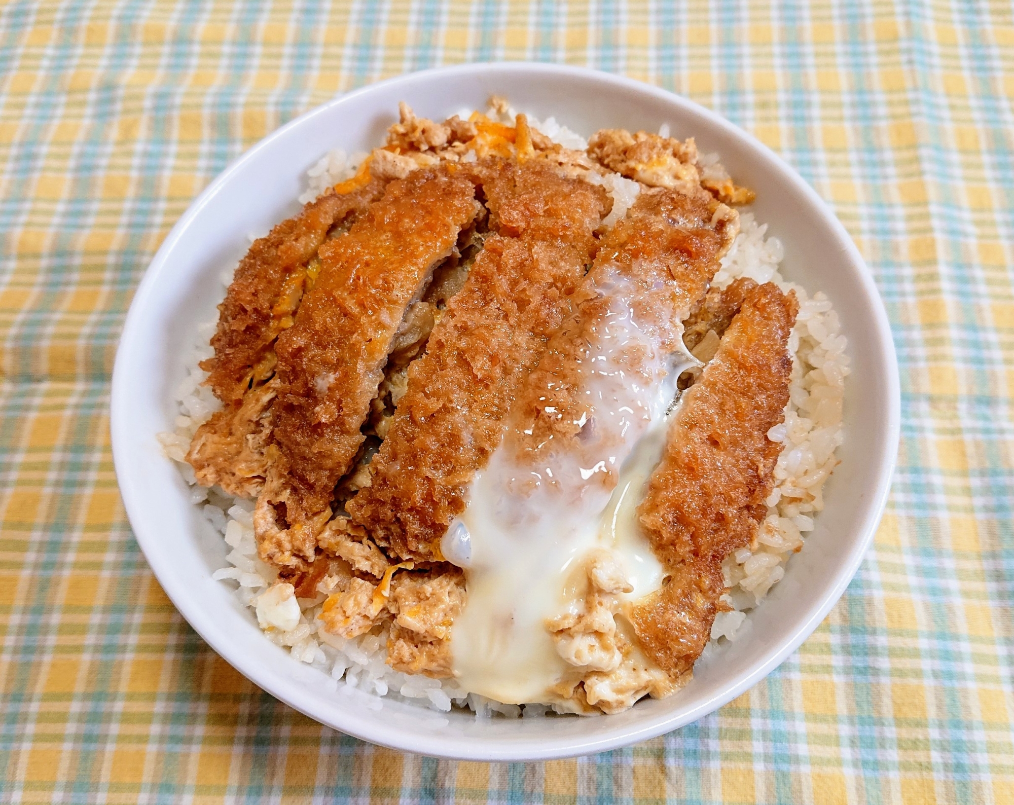 簡単☆京風メンチカツ丼