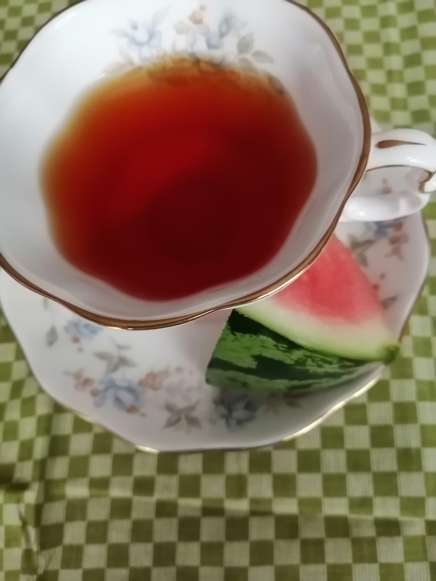 スイカ紅茶