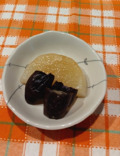 なすと大根の煮物